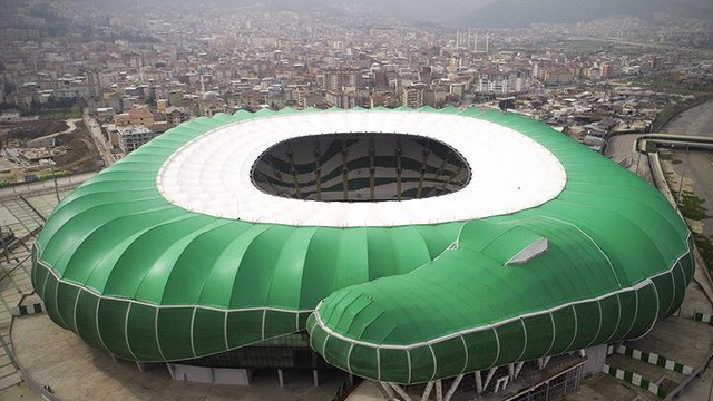 Arhitektonsko čudo iz Turske: Dobrodošli u stadion Krokodila