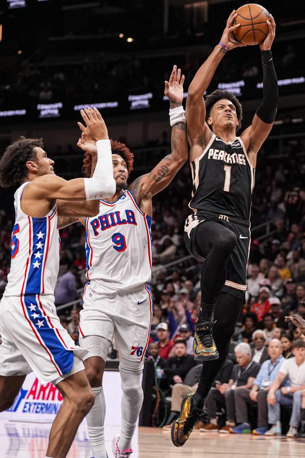 NBA: Philadelphia 76ers at Atlanta Hawks