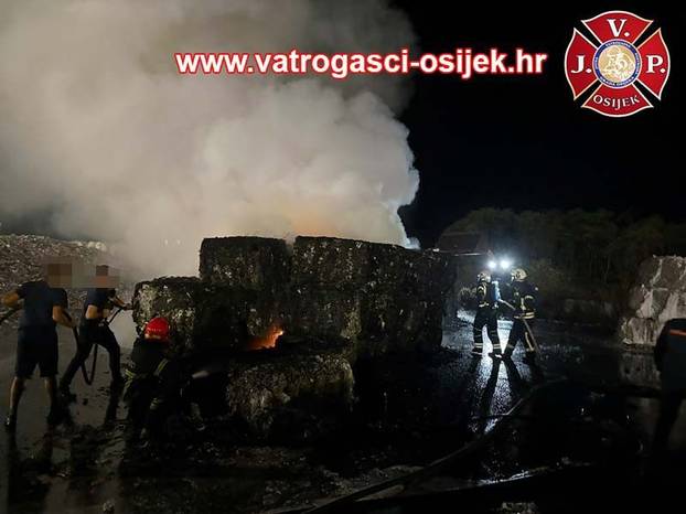 Vatrogasci objavili fotke: Ovako je gorjelo u Dravi International!