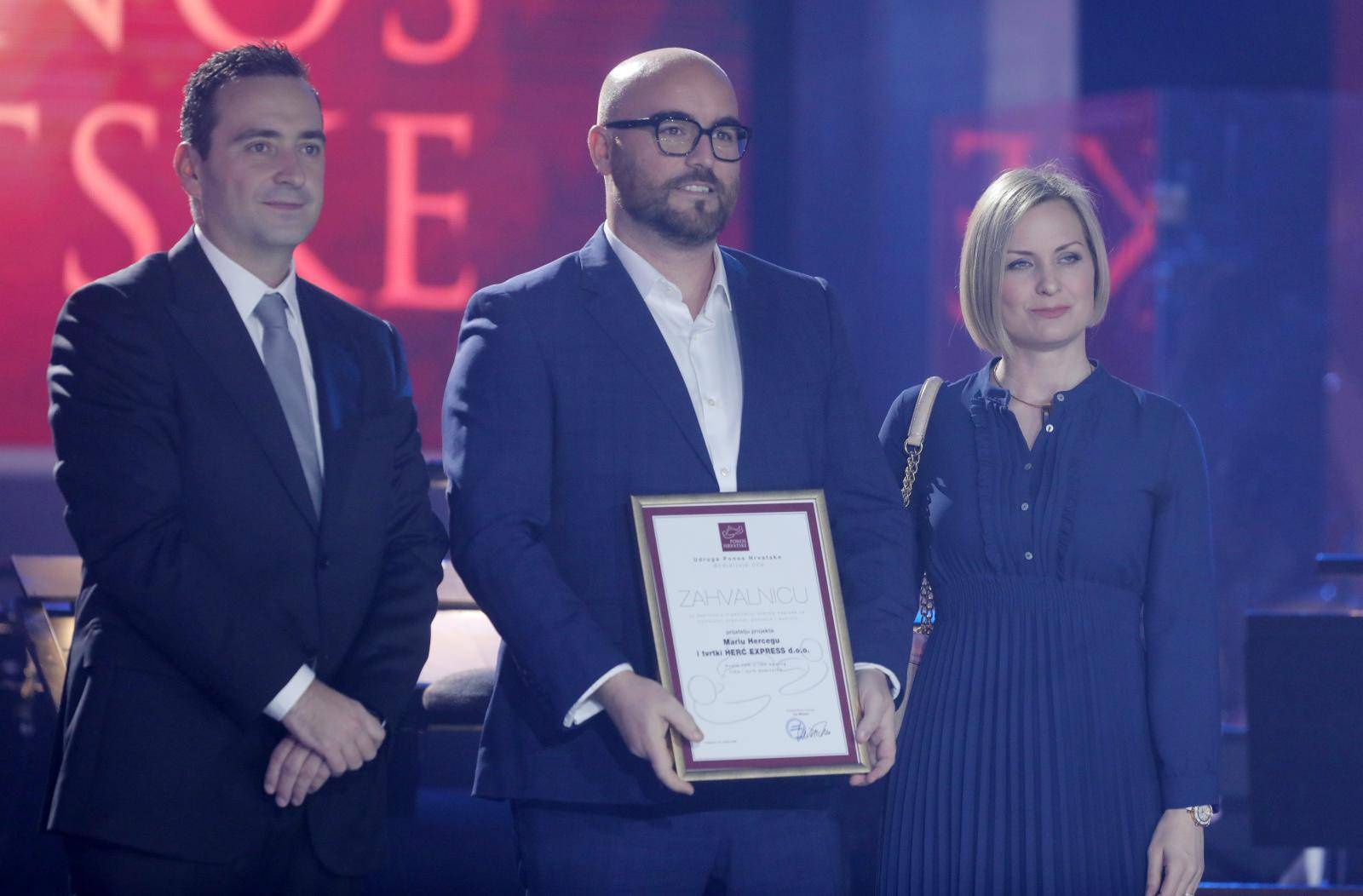 Zagreb: Dodjela zahvalnica sponzorima uoči 15. dodjele nagrade Ponos Hrvatske