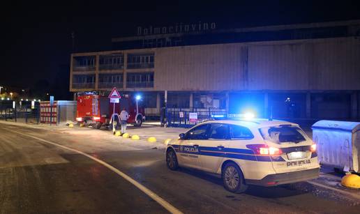 Gorjela je zgrada Dalmacijavina u Splitu, nije bilo ozlijeđenih