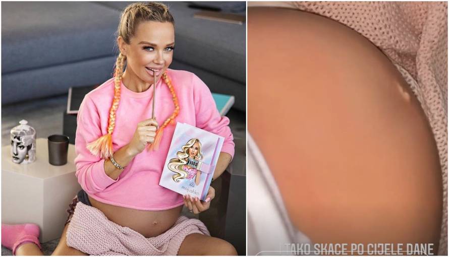 Šuput broji sitno do poroda, sin je nemiran: Skače po cijele dane