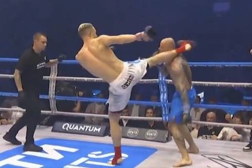 VIDEO Autogolom je Hrvatskoj osigurao SP, a sada je brutalno nokautiran u svom MMA debiju