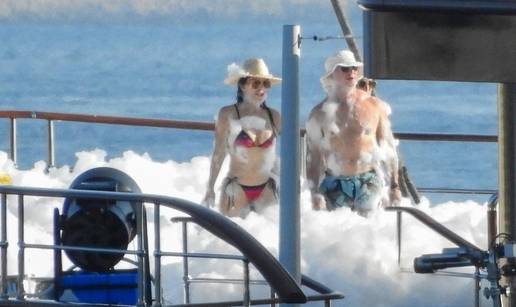 FOTO Svjetski ekskluziv! Bezos i Lauren i pjena party kod Cresa