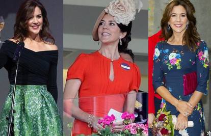 Stil Princeze Mary iz Danske: Cvjetne haljine i snažne nijanse