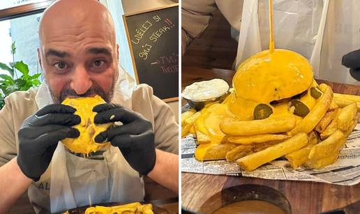 Cheddar potop! 'Uz ovaj burger dobili smo i zaštitnu opremu'