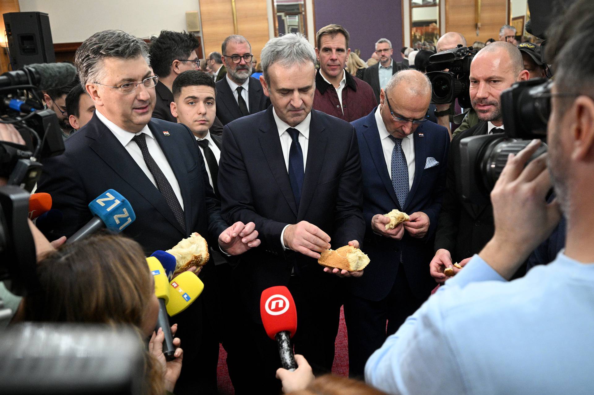 Zagreb: Božićni prijem Srpskog narodnog vijeća