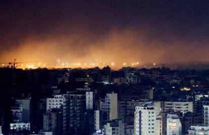 FOTO Izrael krenuo u kopnenu invaziju na Libanon, pogledajte dramatične snimke iz Bejruta