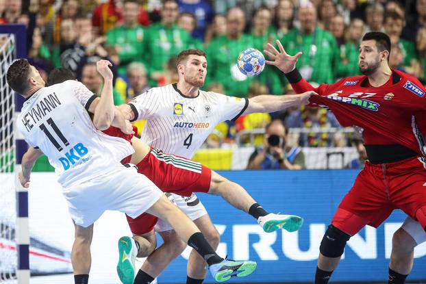 Koeln: Susret Njemačke i Mađarske na Europskom prvenstvu u rukometu