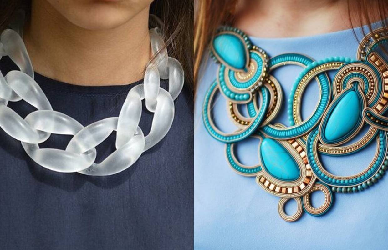 Osvježite jednostavnu majicu: Velika ogrlica za stylish dojam