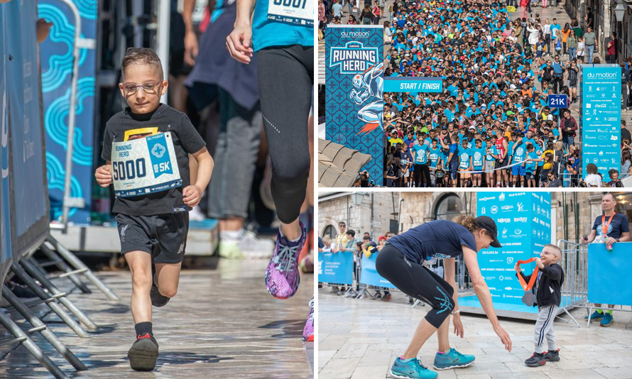 'Maleni div' velikog srca: Nevio je istrčao humanitarnu utrku...