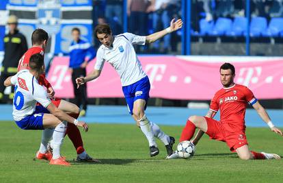 Škorićev gol za vitalne bodove Osijeka protiv Zagreba u Vrtu