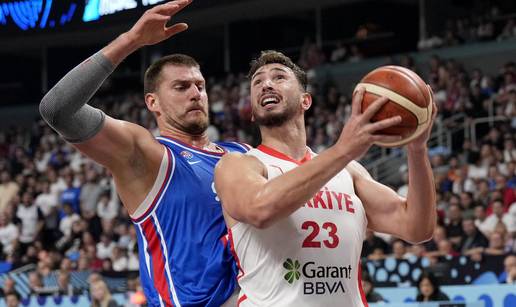 Izbornik Srbije nakon poraza od Turske: Igra se žestoko, trebali bi suci malo pripaziti na Jokića