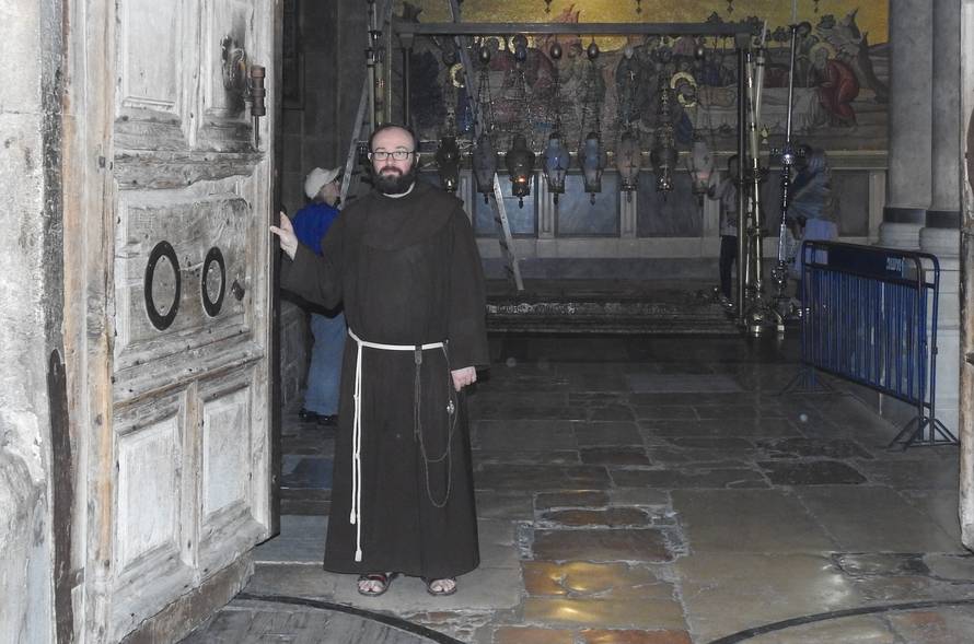 Ekskluzivno iz Jeruzalema: Čuvar Isusova groba je Hrvat