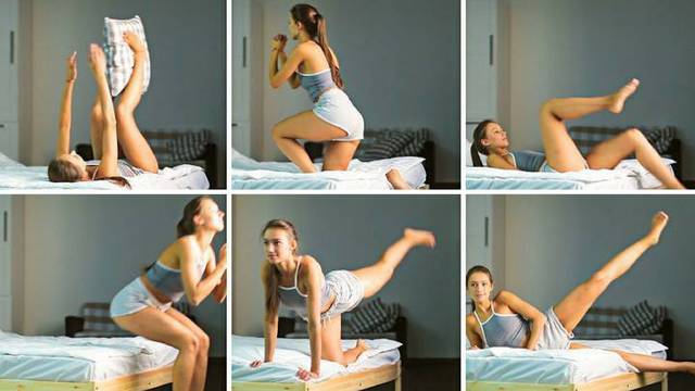 6 vježbi koje se rade u krevetu, a učinkovite su kao u teretani