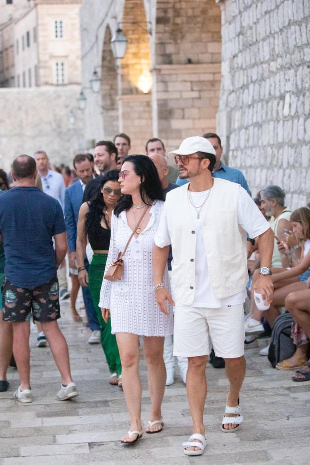 ARHIVA - 2023. Katy Perry i Orlando Bloom prošetali Stradunom