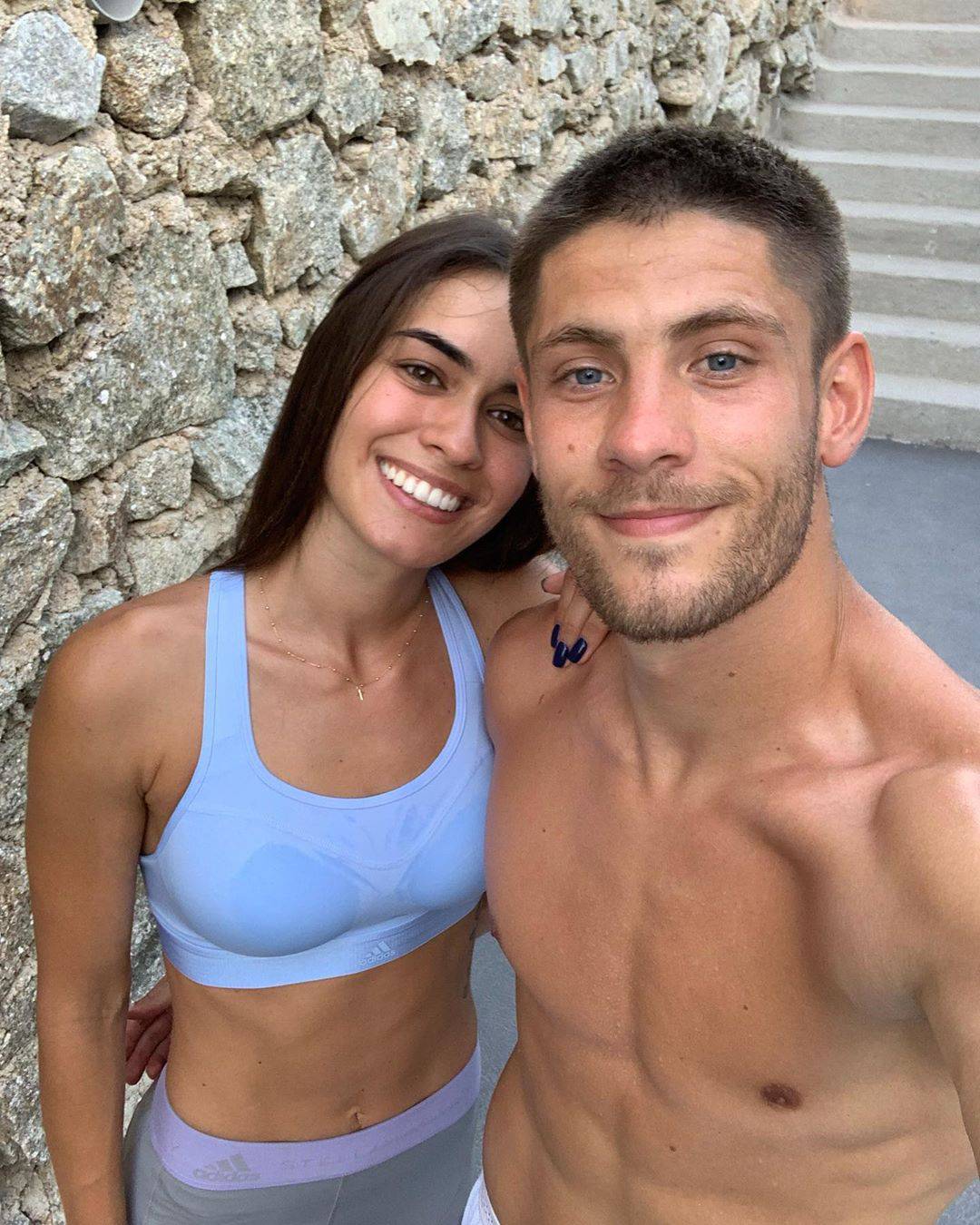 Kramarić i djevojka Mia znojili se skupa: 'Mala je jača od tebe'