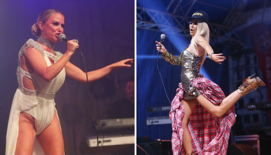 Maja lani nosila 'pelene', a ove godine pjevala sa 'stolnjakom'