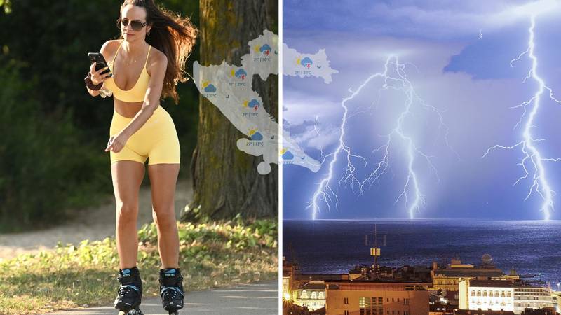Stižu pljuskovi i temperatura do 34, a ove regije su u alarmu!