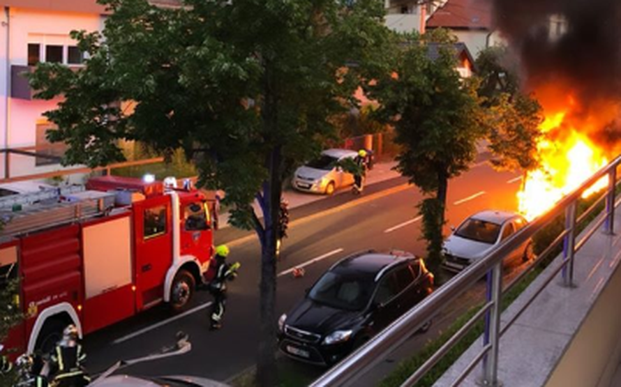 U Zagrebu je eksplodirao auto: 'Užas, mislili smo da je potres'