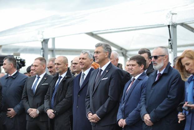 Osijek: Andrej Plenković na svečanom obilježavanju završetka izgradnje koridora 5C