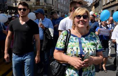 Željka Markić na dan izborne šutnje maršira protiv pobačaja