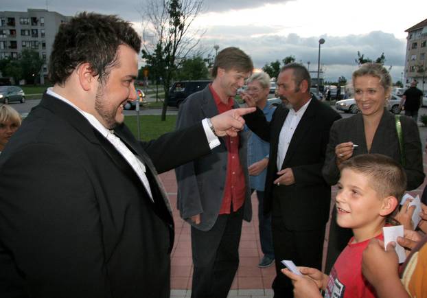 ARHIVA - 2005. Jacques Houdek i supruga Brigita slave 20. godišnjicu braka