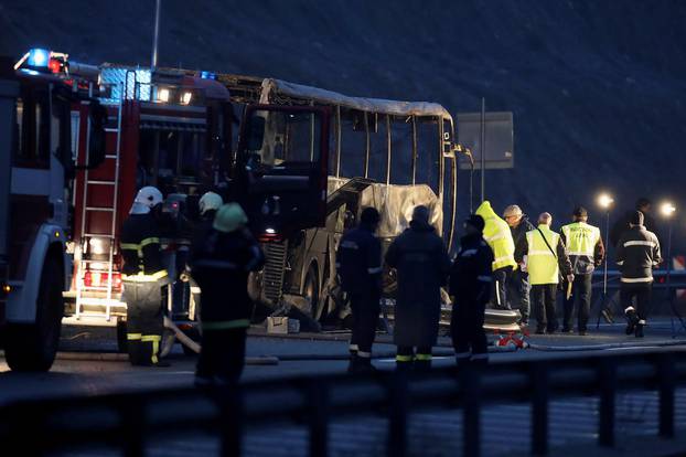 Bus crash in Bulgaria