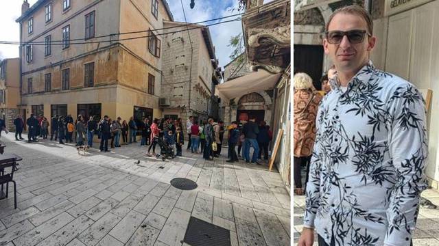 Veliki red stvorio se u Splitu za besplatni sladoled! 'To je moj dug prema vjernim Splićanima'