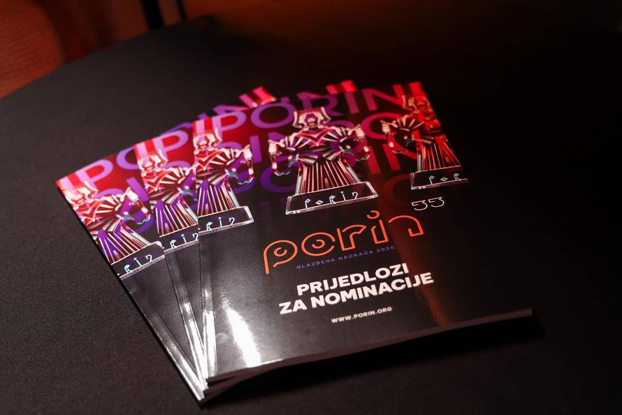 33. Porin Svečano proglašenje nominacija