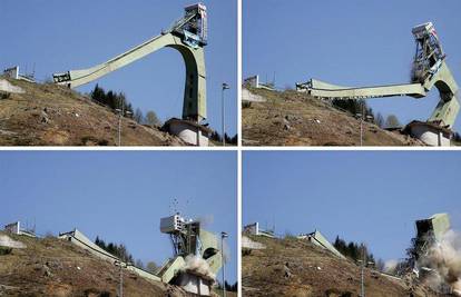 Digli u zrak skakaonicu u Garmischu