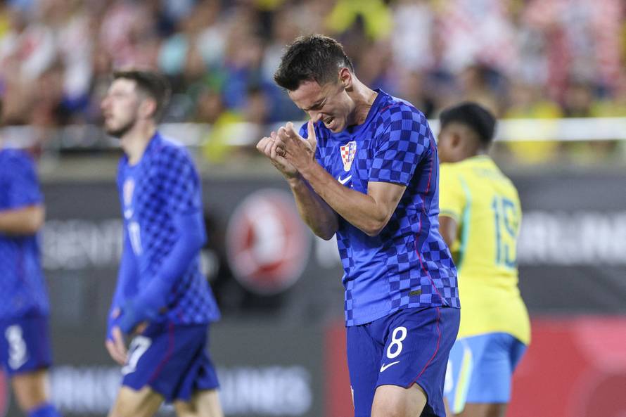 Soccer: International Mens Friendly-Croatia at Brazil