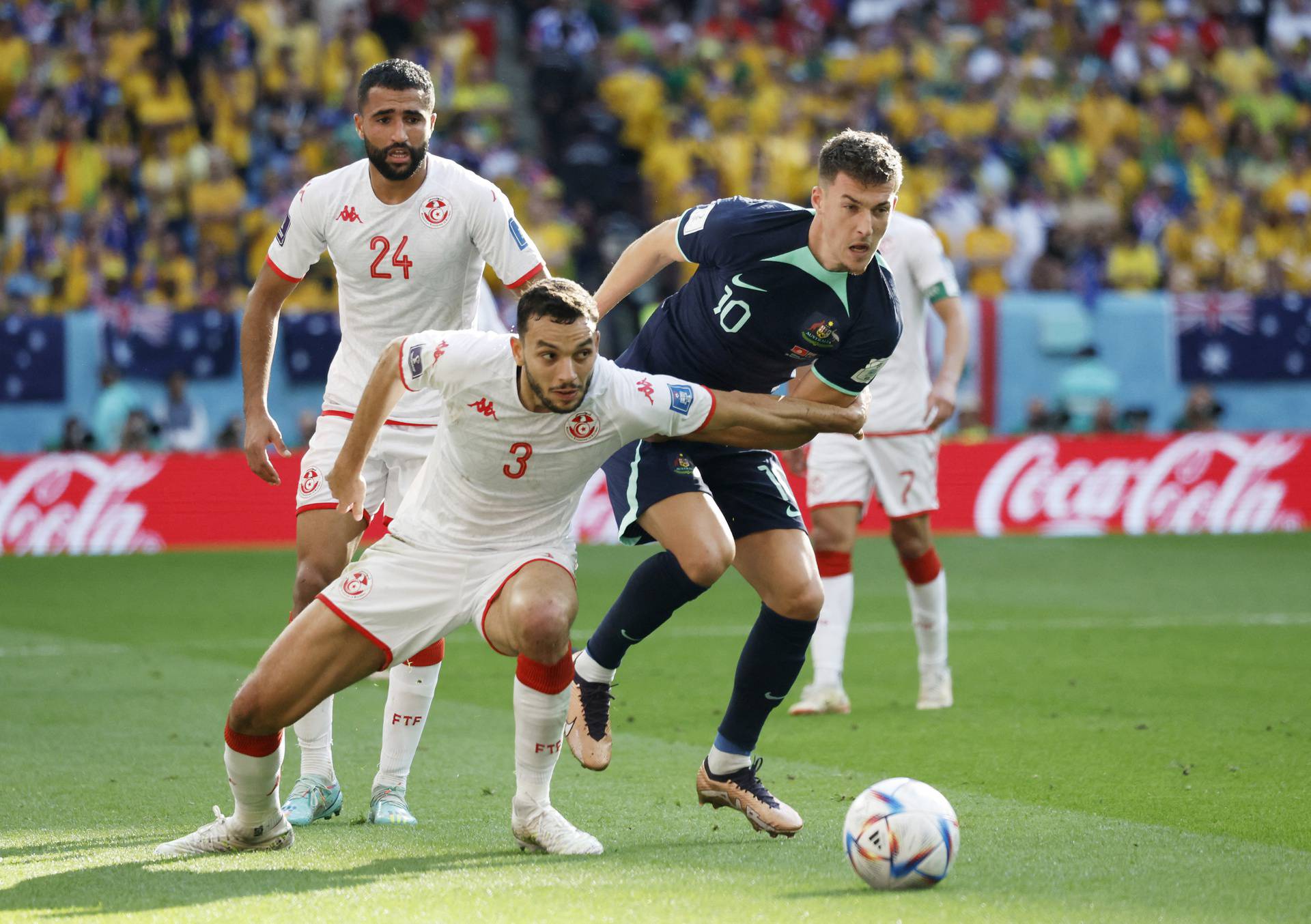 FIFA World Cup Qatar 2022 - Group D - Tunisia v Australia