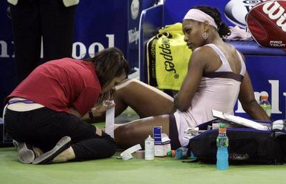 Serena predala Ani Čakvetadze zbog ozljede