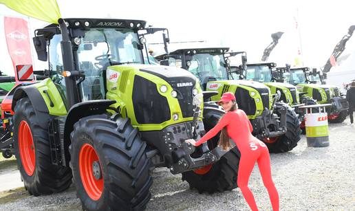 Tajanstvena ljepotica i grdosije od nekoliko tona: U Gudovcu svi žele fotku s damom u crvenom