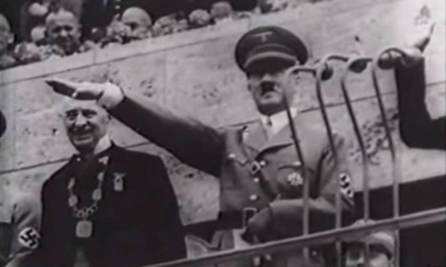 Hitler, Owensova zlata, skandal  na nogometu i naci propaganda