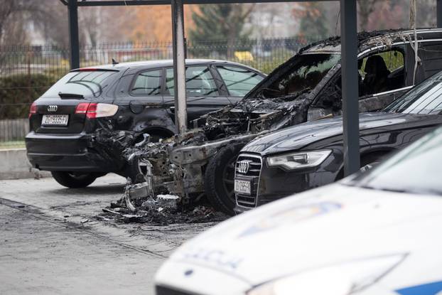 Velika Gorica: Na parkiraliÅ¡tu izbio poÅ¾ar na osobnom vozilu