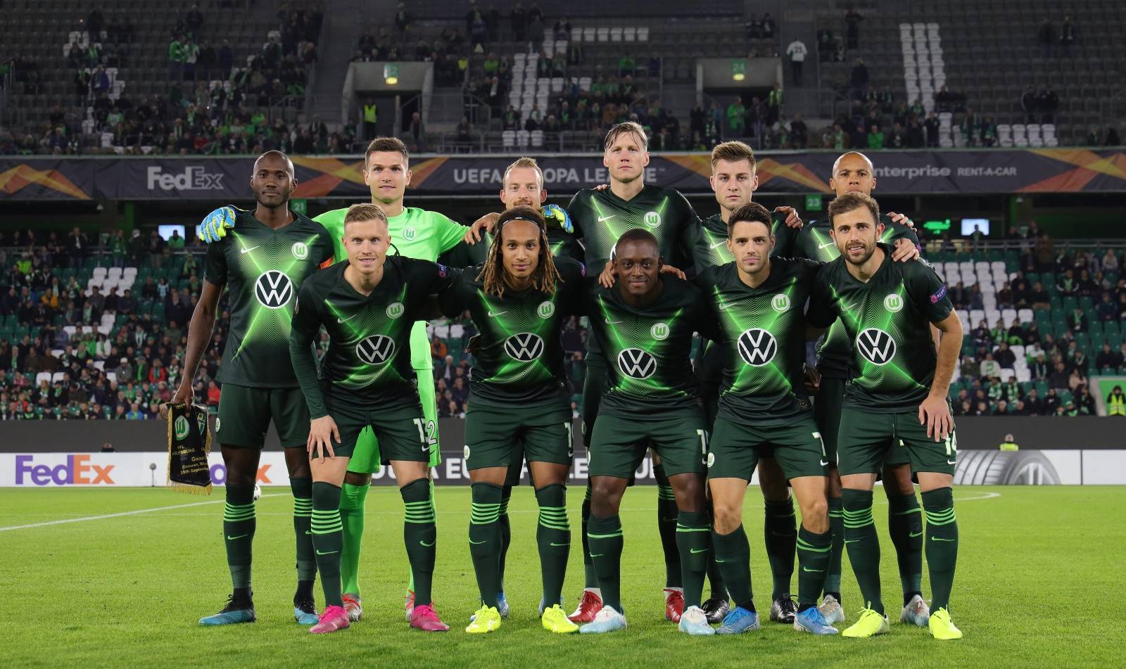 firo: 19.09.2019, Football, UEFA Europa League, EL, season 2019/2020, VfL Wolfsburg - PFK Oleksandrija