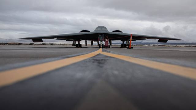 Annual Red Flag military exercise between the United States, Britain and Australia, in Nevada