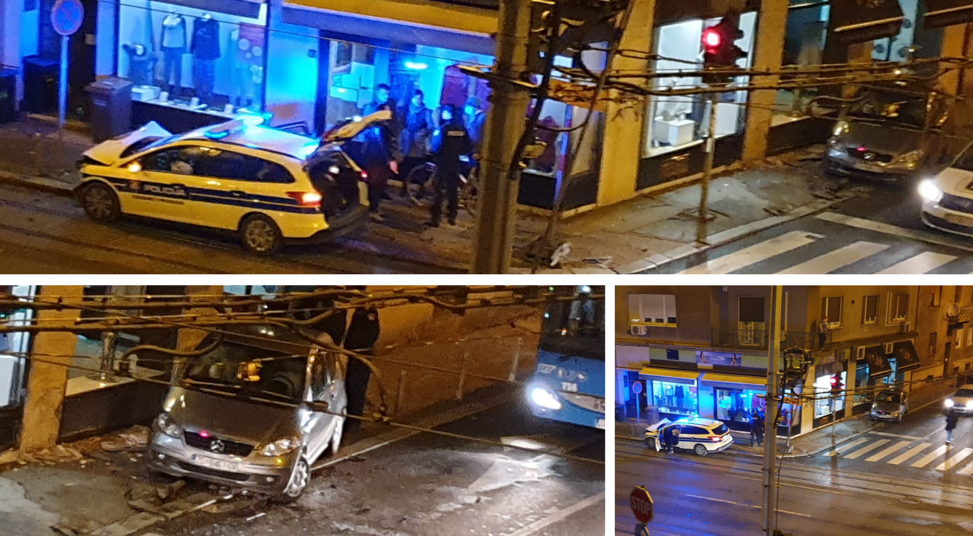 Policajci se sudarili s autom u Zagrebu: 'Bili su pod rotirkama'