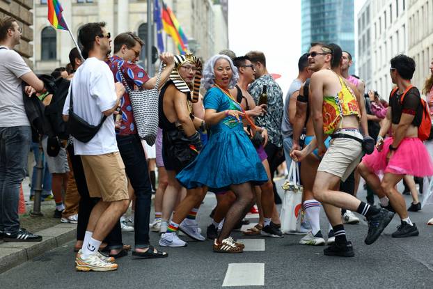 Christopher Street Day LGBTQ+ Pride march, in Berlin