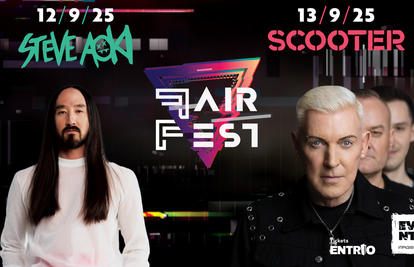 Kupi early bird ulaznice još samo danas! Steve Aoki i Scooter nastupaju na Fair Festu!