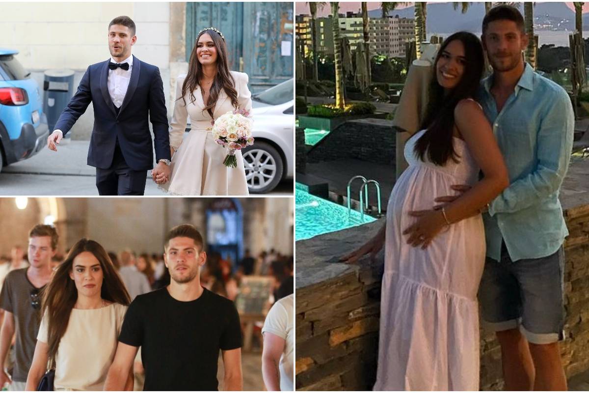 Kramarić otprije znao suprugu, ali je nije prepoznao. Vjenčali su se u ožujku i sad im stiže dijete