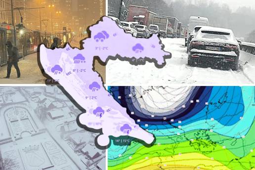 Europu okovao led: Njemačka i Norveška u kaosu zbog snijega, evo kad dolazi i u Hrvatsku...