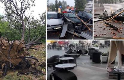 'U Našicama ne pamtimo oluju kao ovu, štete su jako velike'