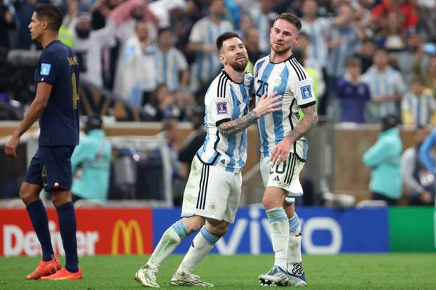 KATAR 2022 - Finale Svjetskog nogometnog prvenstva, Francuska - Argentina