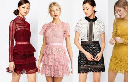 Mini haljine od čipke: Garancija stila i ženstvenosti u 6 varijanti
