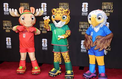 Clutch, Zayu i Maple maskote su Svjetskog prvenstva 2026.!