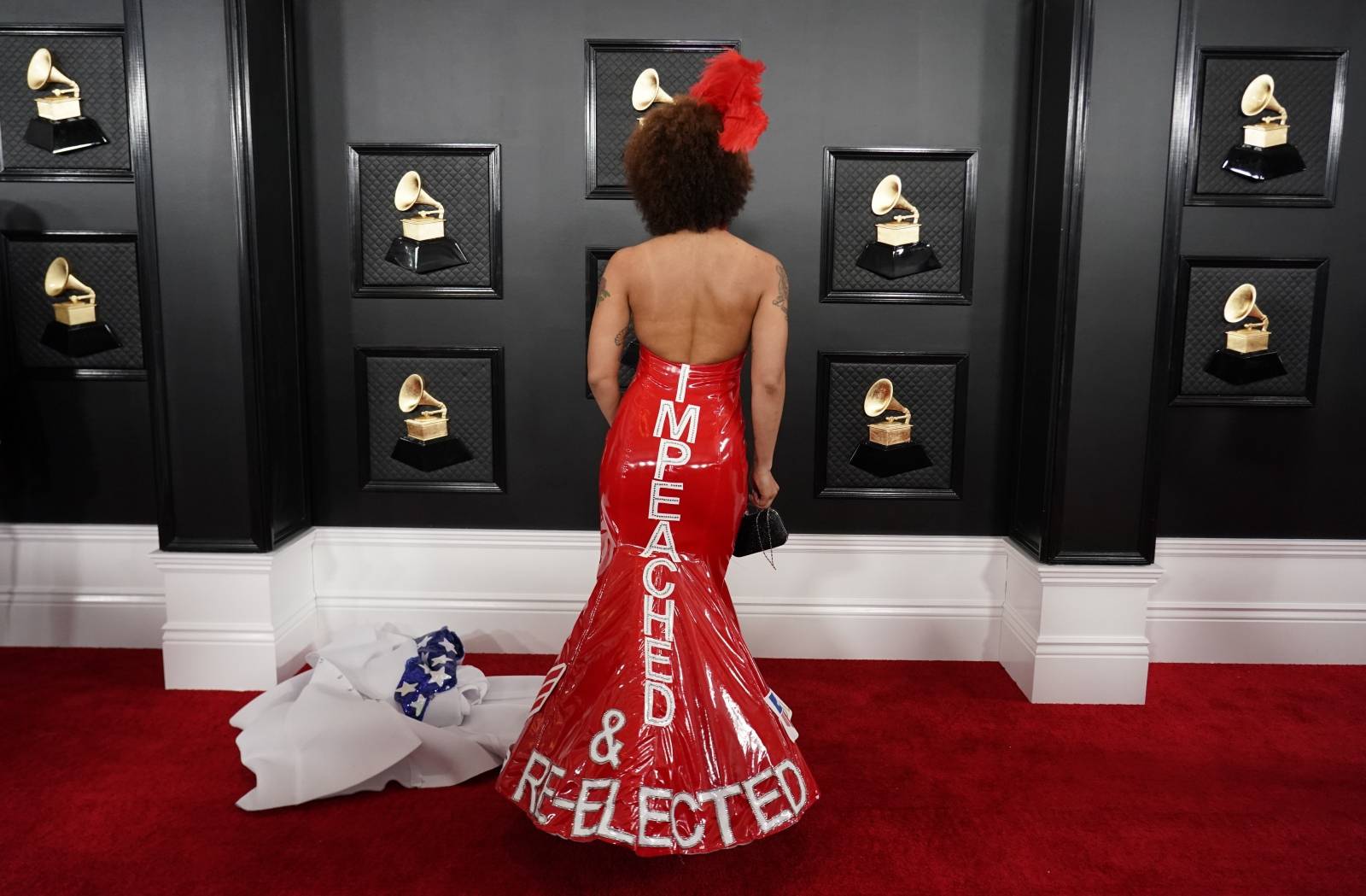 62nd Grammy Awards – Arrivals – Los Angeles, California, U.S., January 26, 2020 - Joy Villa