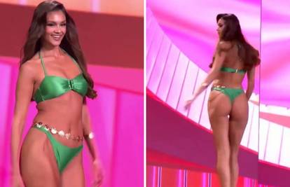 Kakva senzacija! Naša Laura je prošetala u bikiniju na izboru za Miss Universe! Pogledajte je